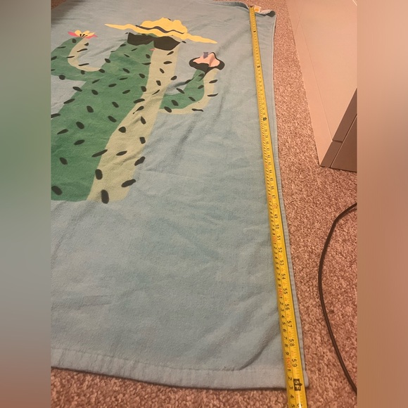 Cactus Beach Towel - Picture 2 of 3
